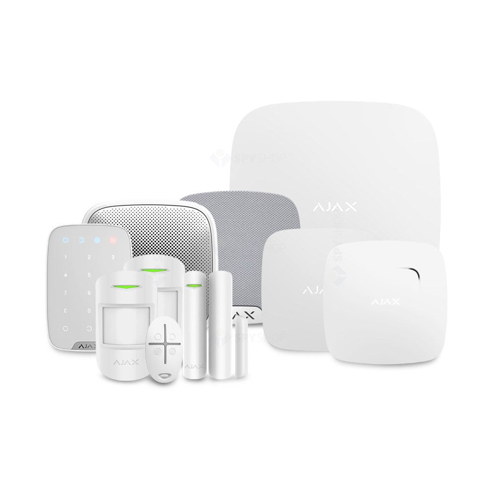 Sistem de Alarma Wireless Ajax Smart StarterKit Hub2 4G - Dual SIM