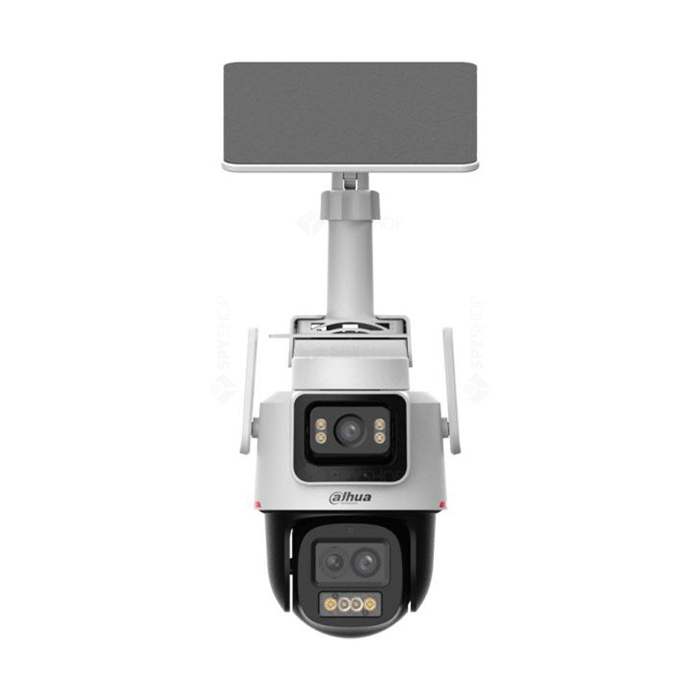 Cameră Supraveghere 4G Dahua Lentilă Duală cu Panou Solar - 3MP, Auto-Tracking