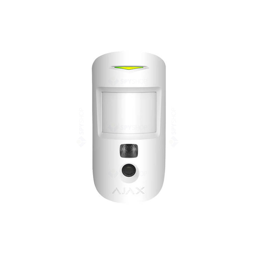 Detector de Mișcare cu Cameră Wireless Ajax MotionCam PhOD - 12m, Pet Immunity