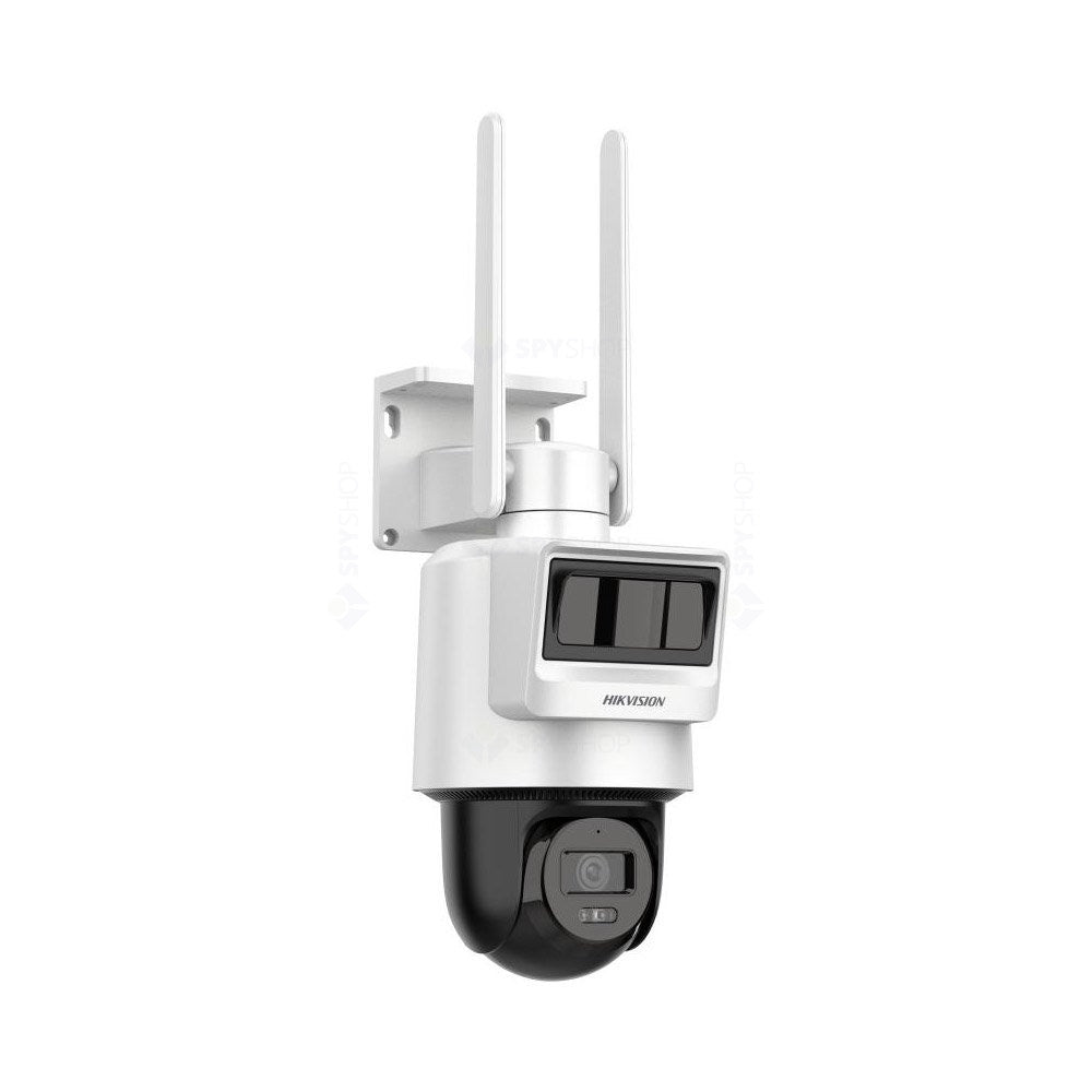Cameră Supraveghere 4G Speed Dome Hikvision DS-2DE2C400IWG - 4MP, Auto-Tracking, Solar