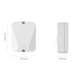 Unitate Centrală Wireless Ajax Hub Hybrid 2G WH - 100 Dispozitive, Verificare Vizuală