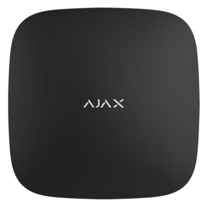 Unitate centrala wireless AJAX Hub 2 BL, 100 dispozitive, 2000 m, verificare vizuala alarma