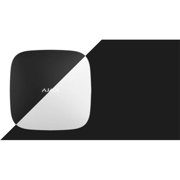 Unitate centrala wireless AJAX Hub 2 WH, 100 dispozitive, 2000 m, verificare vizuala alarma