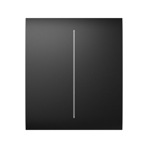 Buton central pentru circuit dublu Ajax CenterButton 2-gang Negru