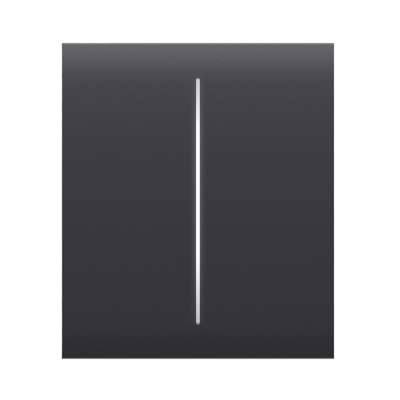 Buton central pentru circuit dublu Ajax CenterButton 2-gang Grafit
