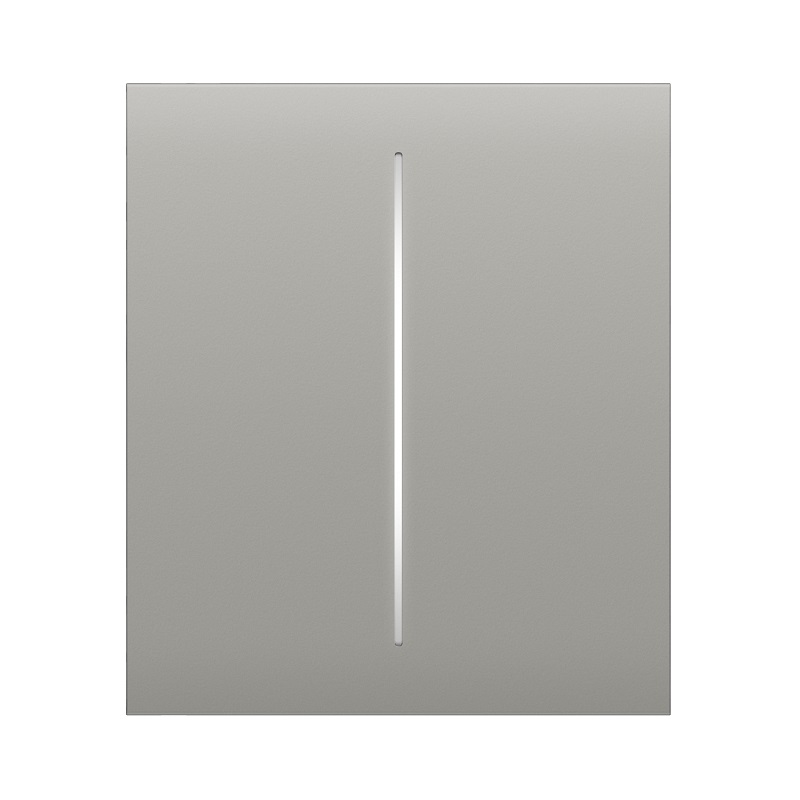 Buton central pentru circuit dublu Ajax CenterButton 2-gang Oyster