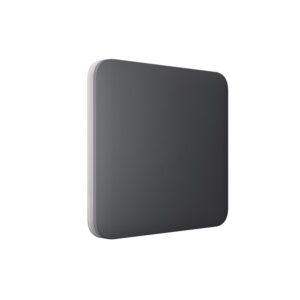 Buton circuit simplu/cap scară Ajax SoloButton 1-gang/2-way Grafit 2