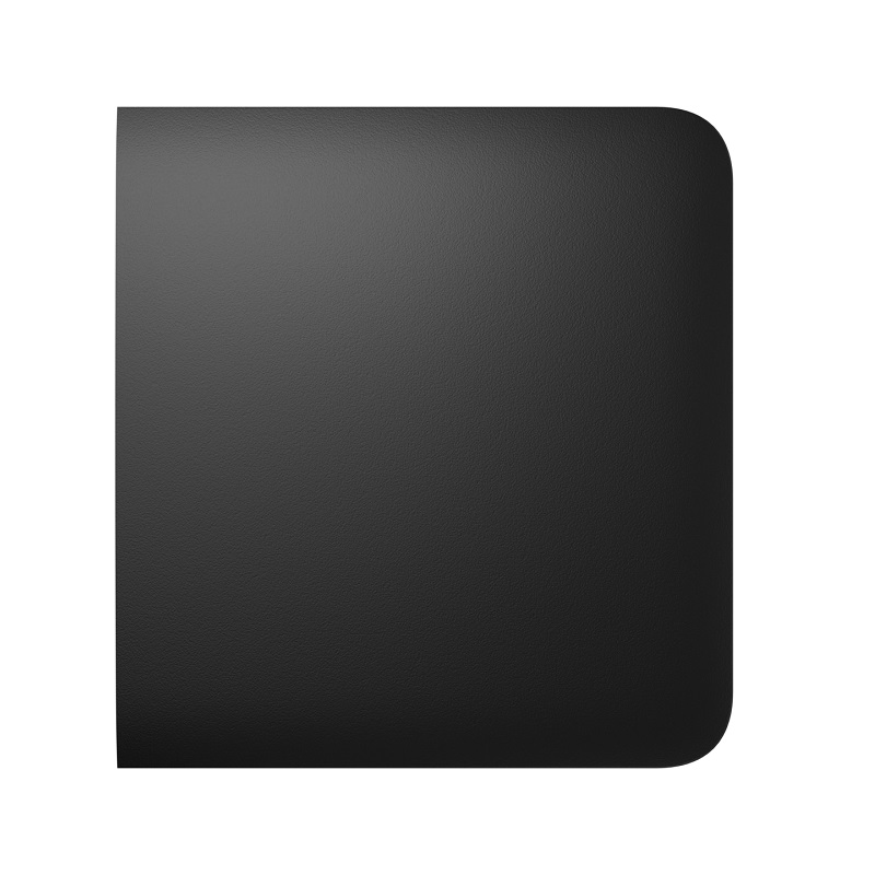 Buton lateral pentru circuit simplu/cap scară Ajax SideButton 1-gang/2-way Negru