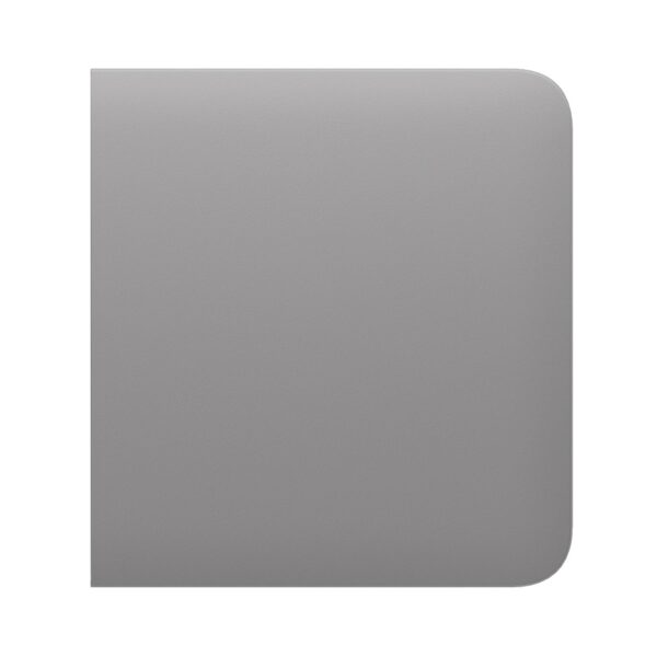 Buton lateral pentru circuit simplu/cap scară Ajax SideButton 1-gang/2-way Fumuriu