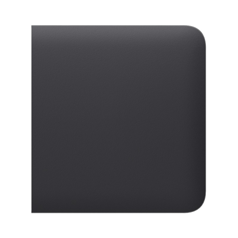 Buton lateral pentru circuit simplu/cap scară Ajax SideButton 1-gang/2-way Grafit