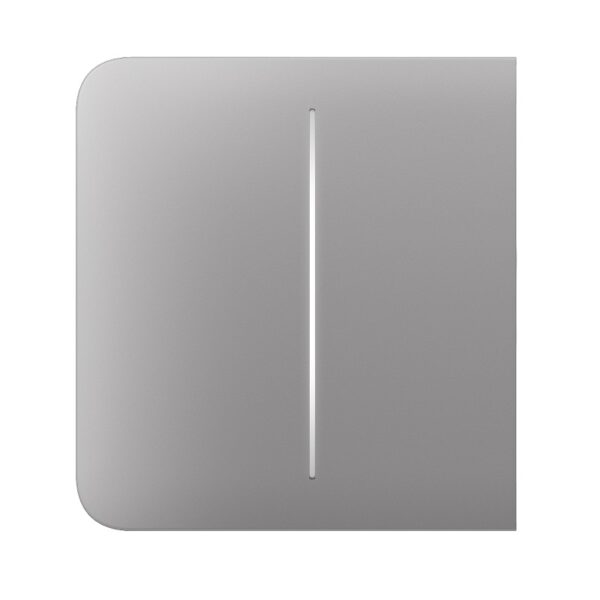 Buton lateral pentru pentru circuit dublu Ajax SideButton 2-gang Fumuriu