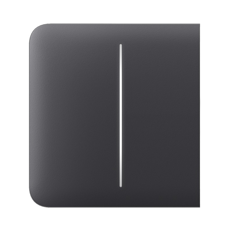 Buton lateral pentru pentru circuit dublu Ajax SideButton 2-gang Grafit