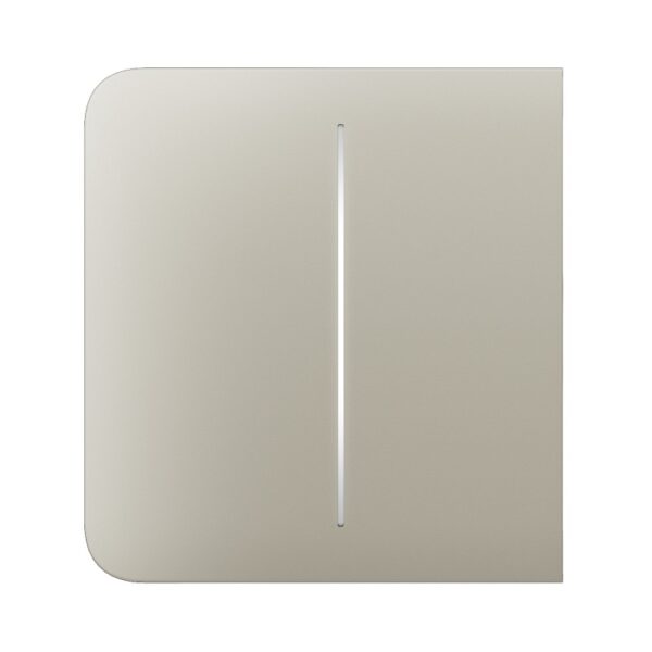 Buton lateral pentru pentru circuit dublu Ajax SideButton 2-gang Ivory