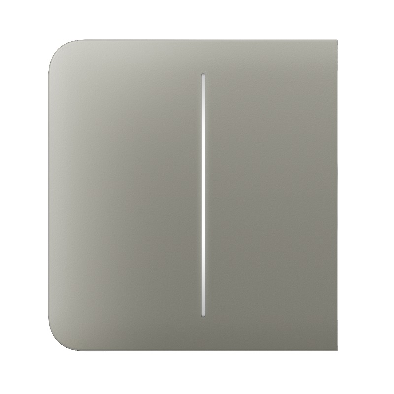 Buton lateral pentru pentru circuit dublu Ajax SideButton 2-gang Olive