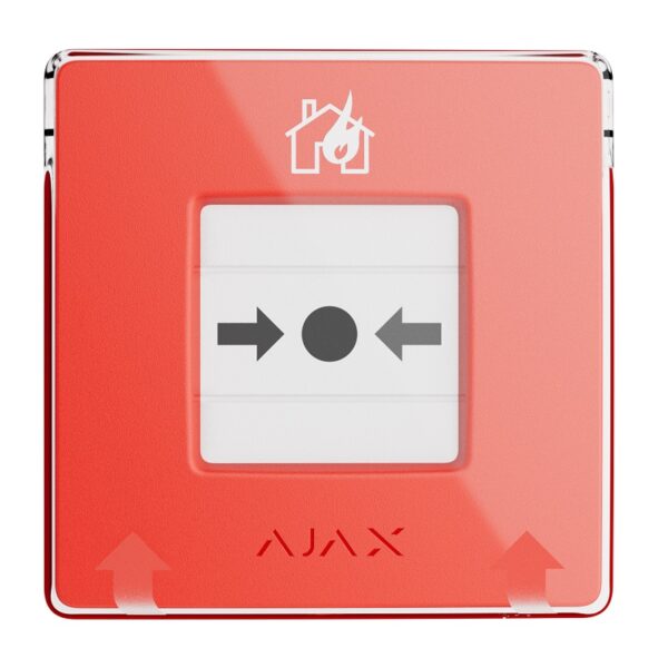 Buton Manual Alarmă Incendiu Ajax Manual Call Point Roșu