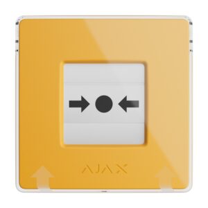 Buton Manual Alarmă Incendiu Ajax Manual Call Point Galben 1