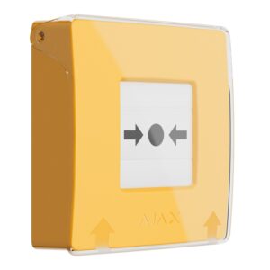 Buton Manual Alarmă Incendiu Ajax Manual Call Point Galben 2