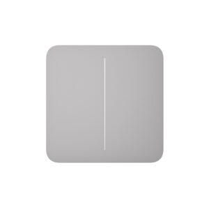 Buton pentru circuit dublu Ajax SoloButton 2-gang Fumuriu 1