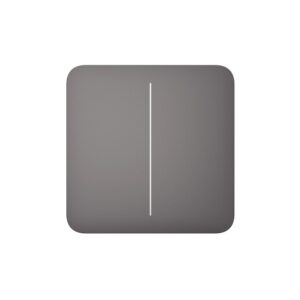 Buton pentru circuit dublu Ajax SoloButton 2-gang Gri 1