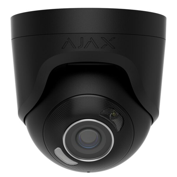 Cameră IP 5Megapixeli Ajax TurretCam HL (5MP/2.8) Neagră