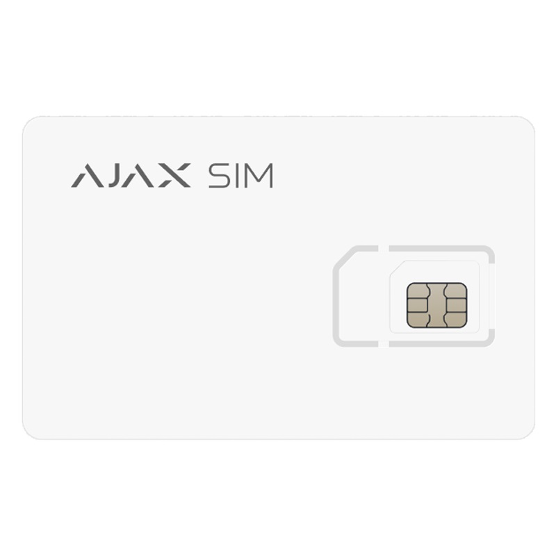 Cartelă SIM reconfigurată Ajax SIM Card