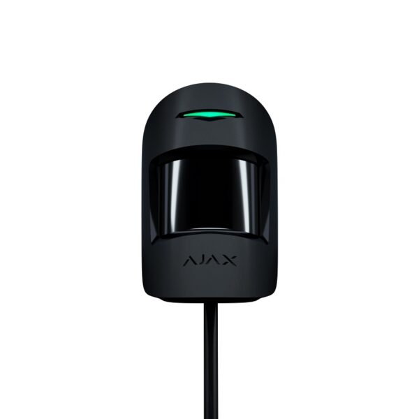 Detector cu fir PIR Ajax MotionProtect Fibra Negru