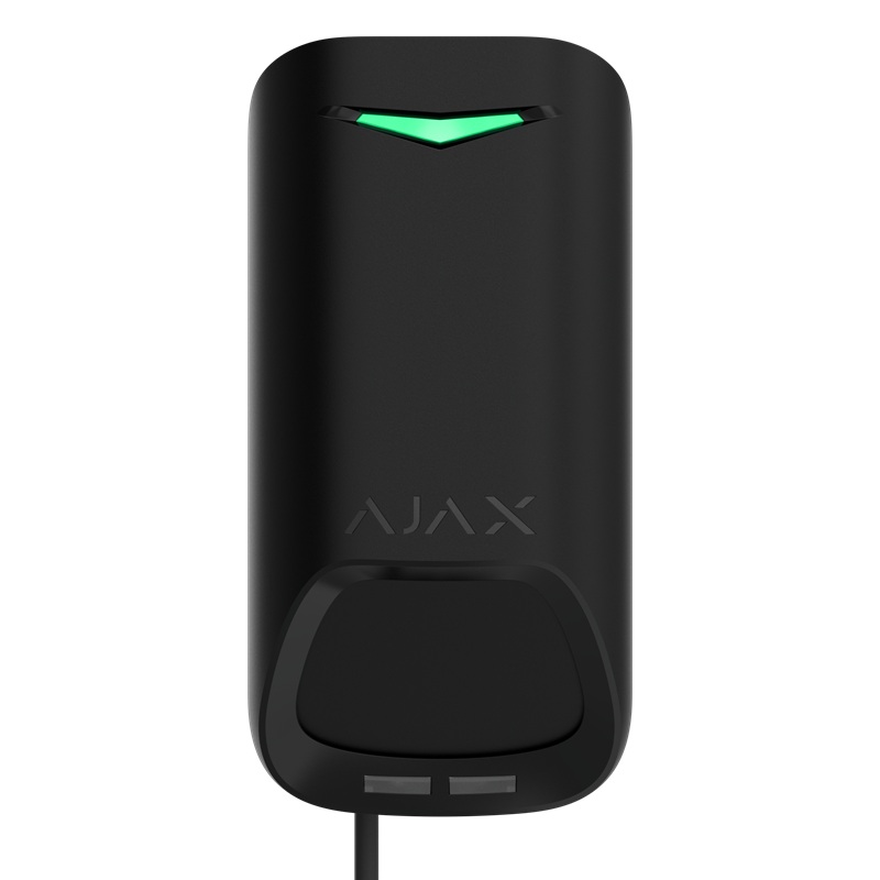 Detector cu fir PIR Ajax MotionProtect G3 Superior Fibra Negru