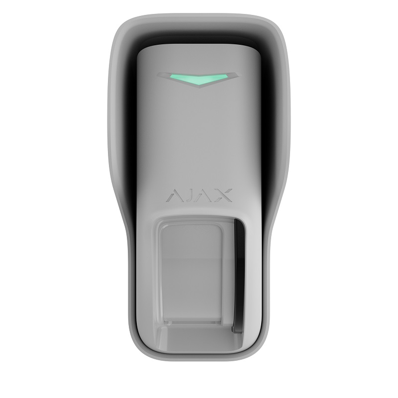 Detector wireless de mișcare tip cortină Ajax Curtain Outdoor Alb