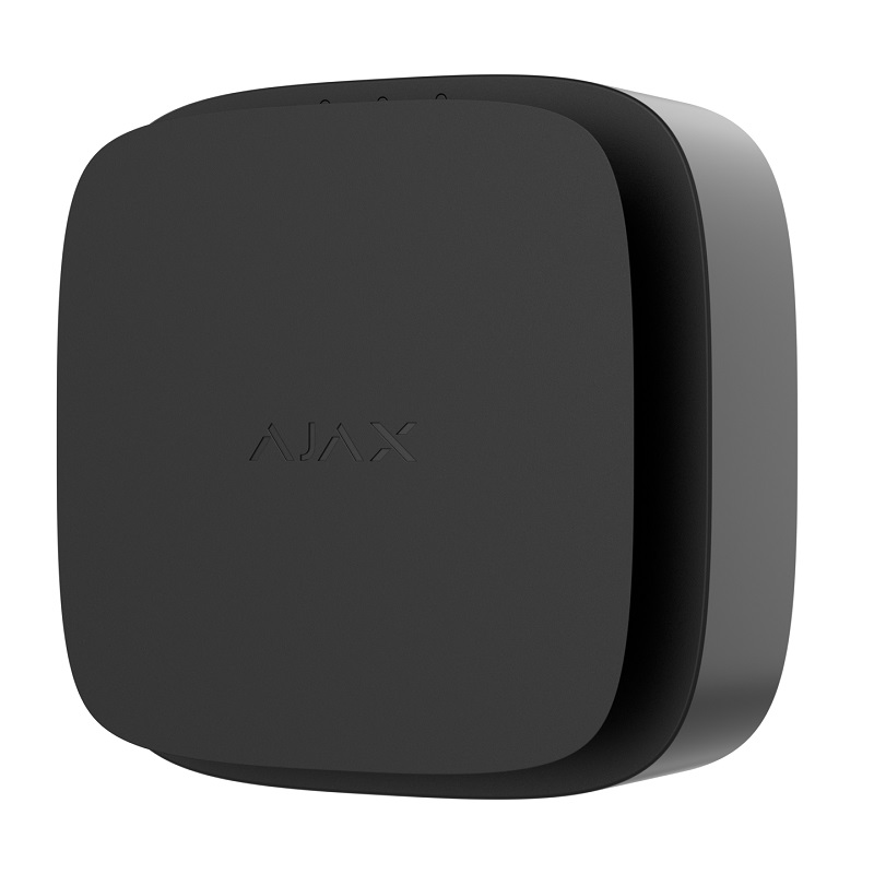 Detector Wireless de fum și temperatură Ajax FireProtect 2 RB (Heat/Smoke) Negru