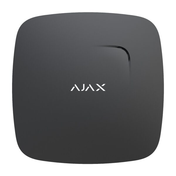 Detector Wireless de fum și temperatură Ajax FireProtect  Negru