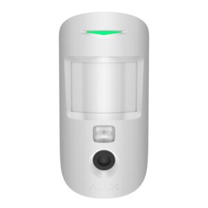 Detector Wireless PIR de interior cu cameră AJAX MotionCam HD (PhOD) Superior Alb 1