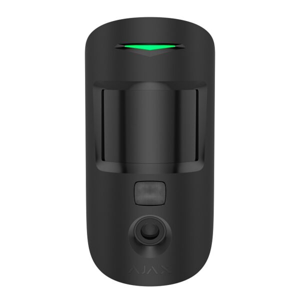 Detector Wireless PIR de interior cu cameră AJAX MotionCam HD (PhOD) Superior Negru