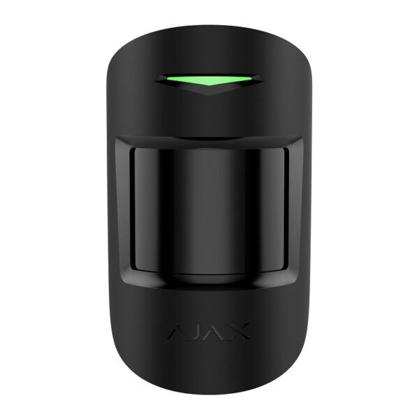 Detector Wireless PIR şi Geam Spart Ajax CombiProtect Superior Negru
