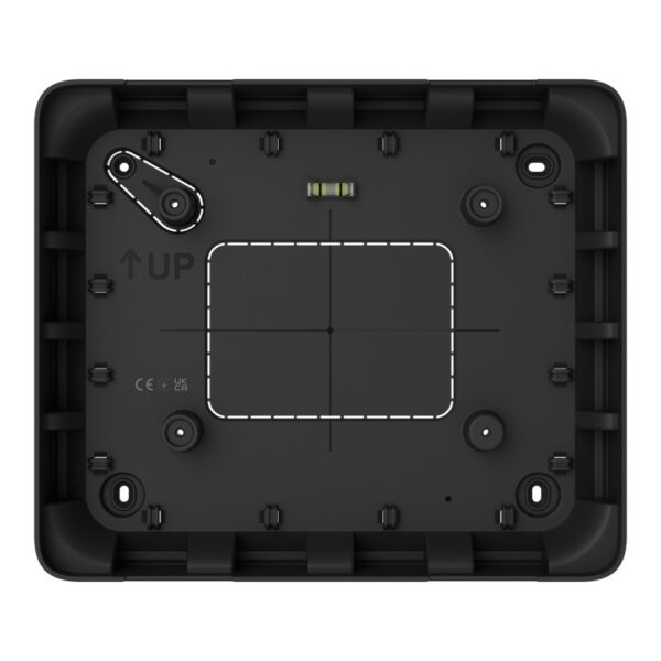 Doză de montaj pentru Fire HUB Ajax EN54 GlandBox Neagră
