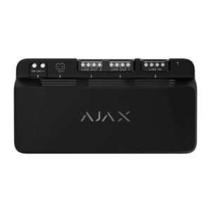 Modul alimentare suplimentară Ajax LineSupply (75W) Superior Fibra Negru 1