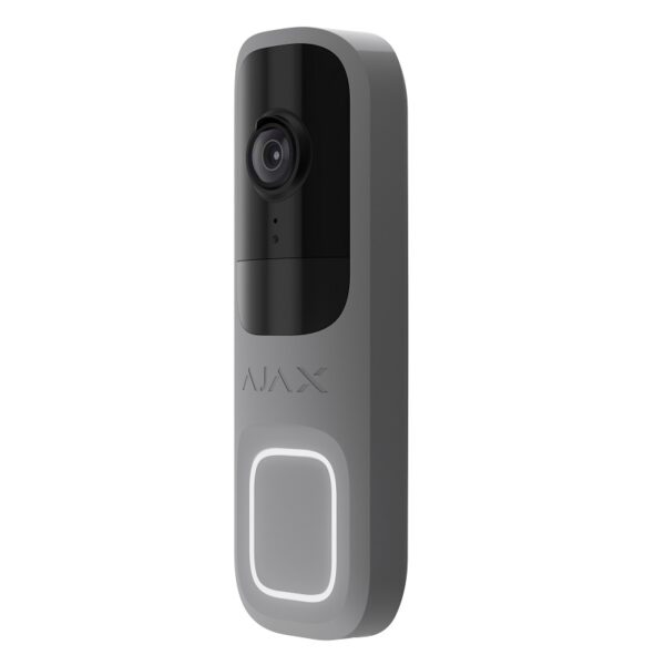Sonerie video cu AI integrat și senzor PIR Ajax Doorbell Gri