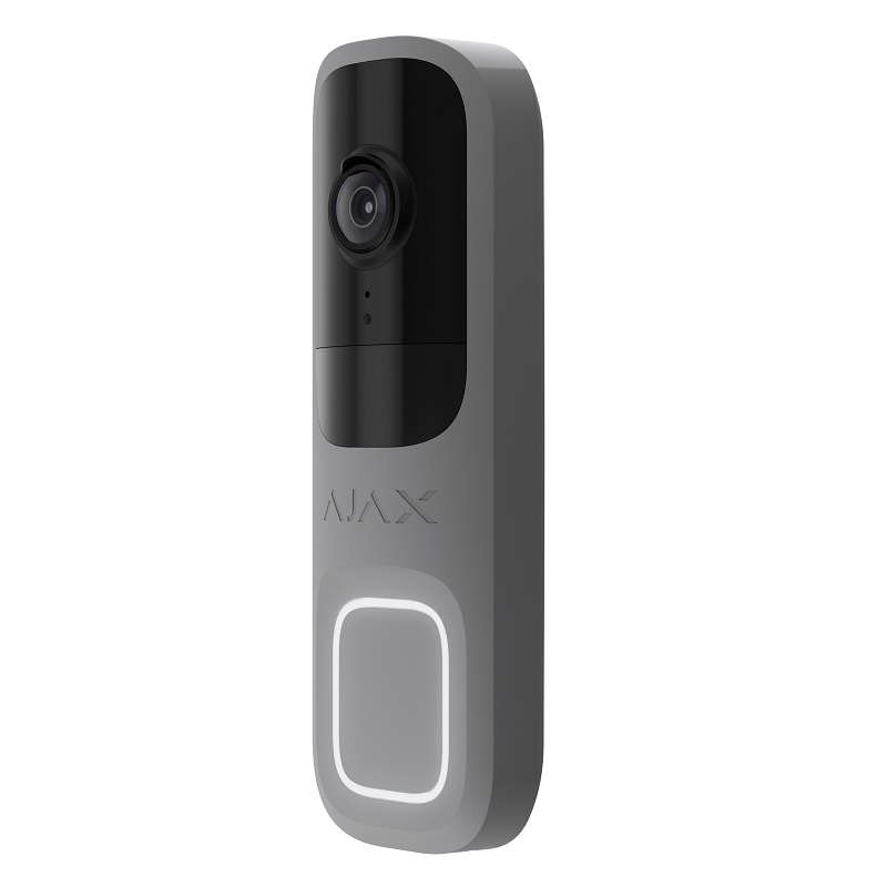 Sonerie video cu AI integrat și senzor PIR Ajax Doorbell Gri