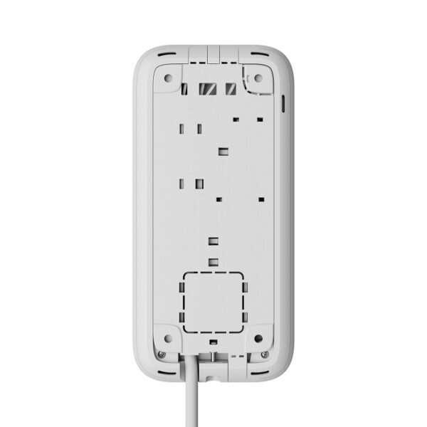 Tastatură cu fir Ajax KeyPad TouchScreen Fibra Albă
